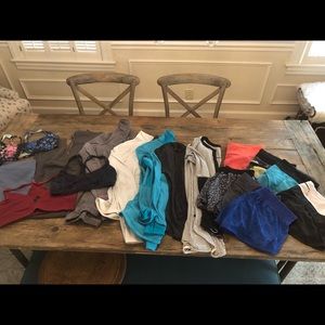 Lululemon bundle!! Shorts, pants, bras, tops!! 4&6